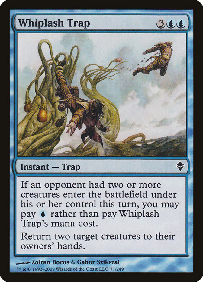 Whiplash Trap [Zendikar] Magic: The Gathering