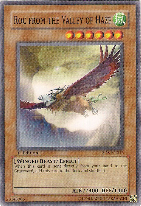 Roc from the Valley of Haze [SD8-EN012] Common Yu-Gi-Oh!