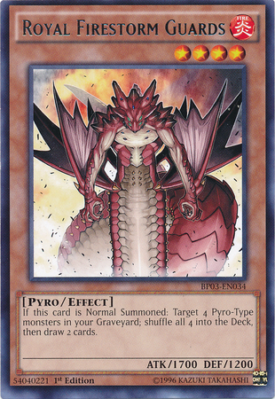 Royal Firestorm Guards [BP03-EN034] Rare Yu-Gi-Oh!