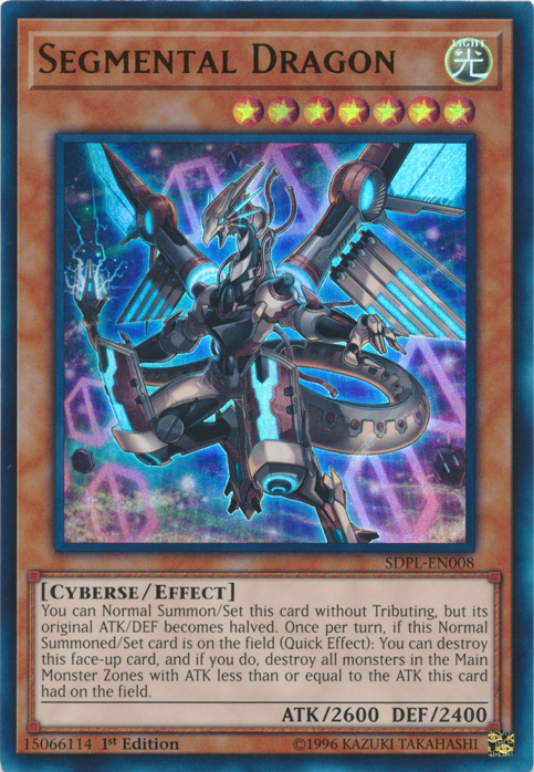 Segmental Dragon [SDPL-EN008] Ultra Rare Yu-Gi-Oh!