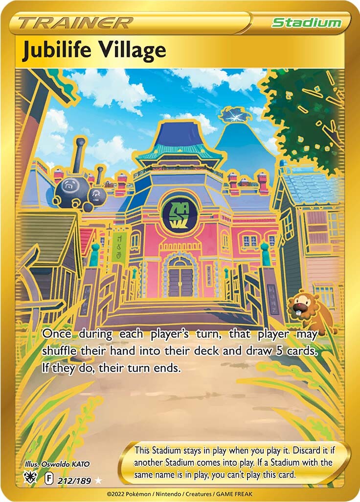 Jubilife Village (212/189) [Sword & Shield: Astral Radiance] Pokémon