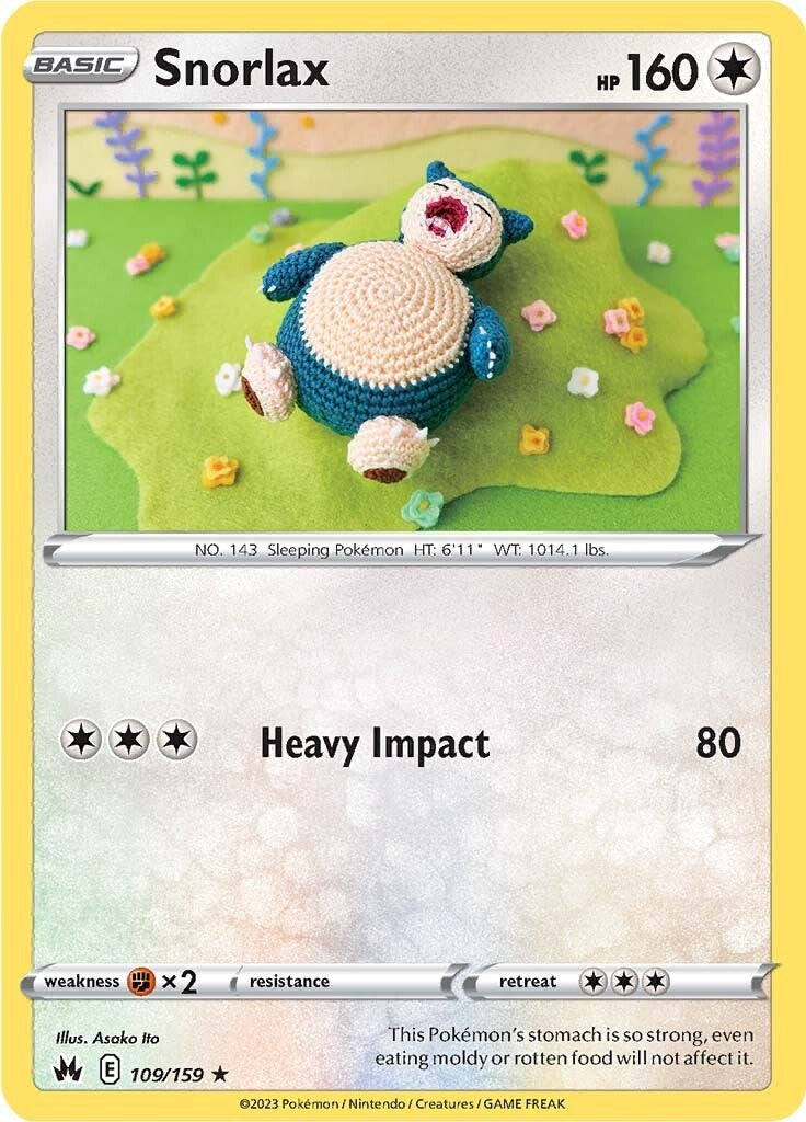 Snorlax (109/159) [Sword & Shield: Crown Zenith] Pokémon