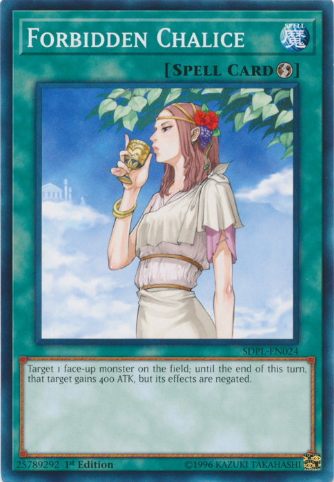 Forbidden Chalice [SDPL-EN024] Common Yu-Gi-Oh!