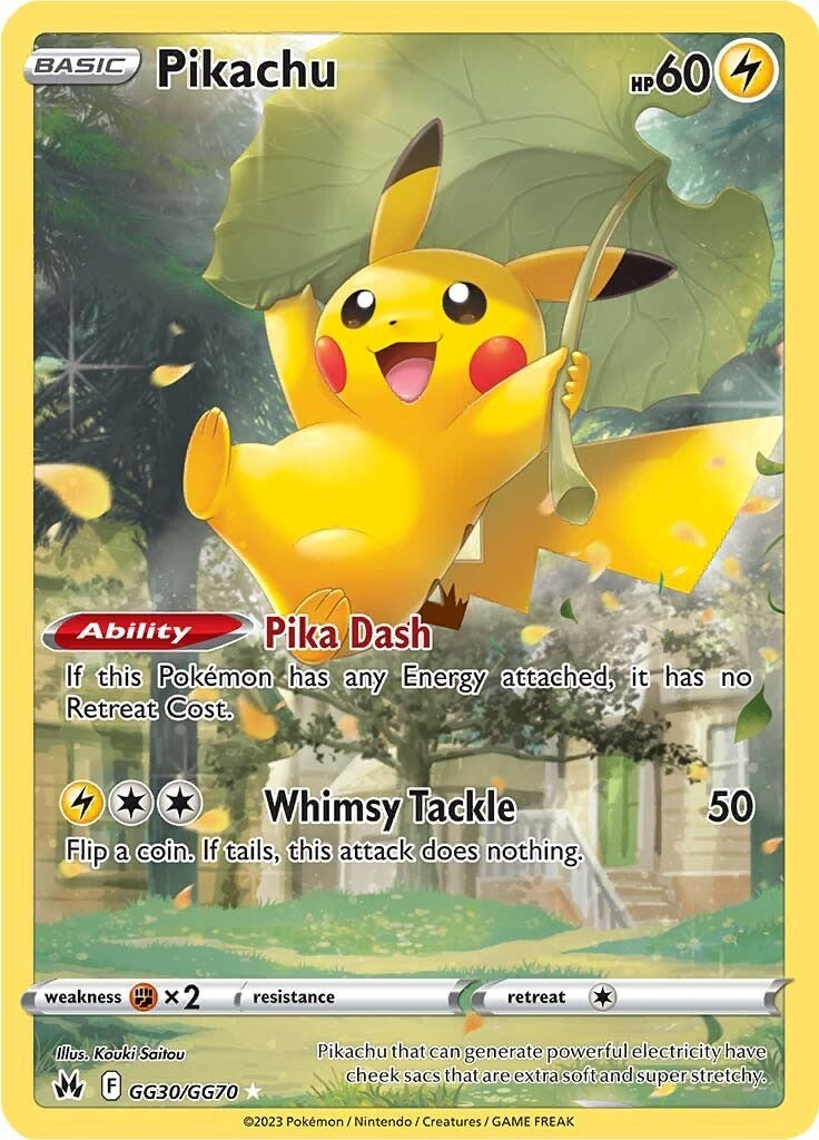 Pikachu (GG30/GG70) [Sword & Shield: Crown Zenith] Pokémon