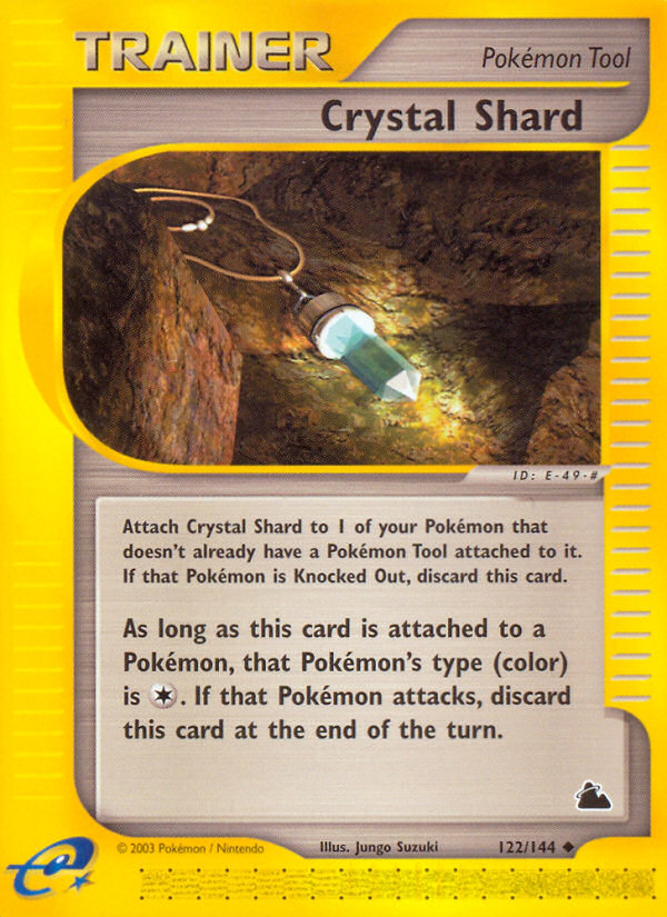 Crystal Shard (122/144) [Skyridge] Pokémon