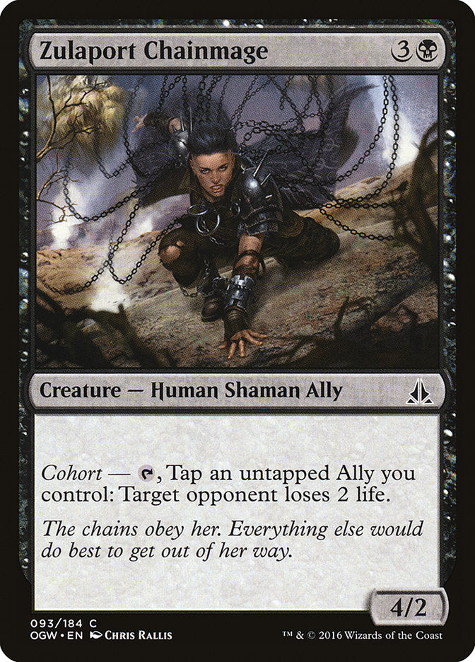 Zulaport Chainmage [Oath of the Gatewatch] Magic: The Gathering