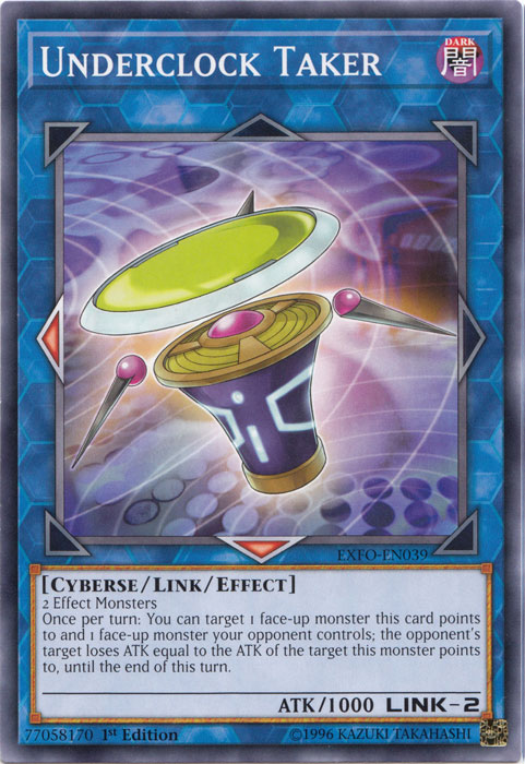 Underclock Taker [EXFO-EN039] Common Yu-Gi-Oh!