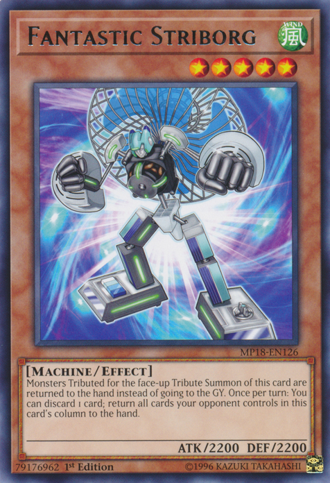 Fantastic Striborg [MP18-EN126] Rare Yu-Gi-Oh!