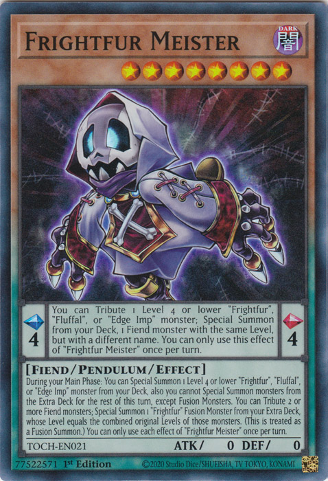 Frightfur Meister [TOCH-EN021] Super Rare Yu-Gi-Oh!