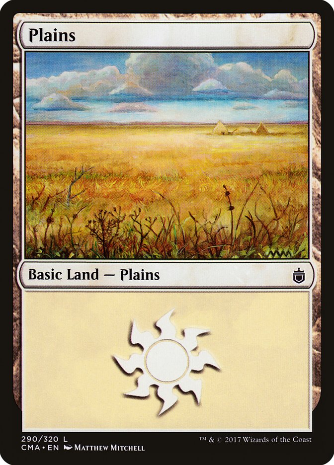 Plains (290) [Commander Anthology] Magic: The Gathering