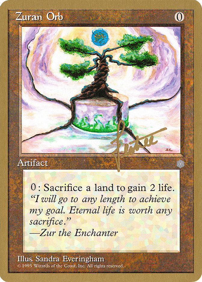 Zuran Orb (Bertrand Lestree) [Pro Tour Collector Set] Magic: The Gathering