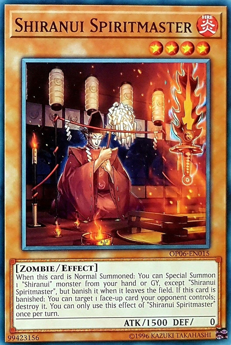 Shiranui Spiritmaster [OP06-EN015] Common Yu-Gi-Oh!