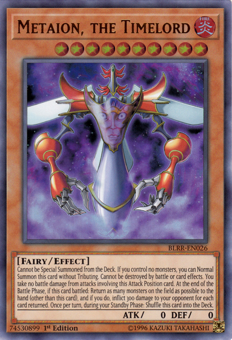 Metaion, the Timelord [BLRR-EN026] Ultra Rare Yu-Gi-Oh!