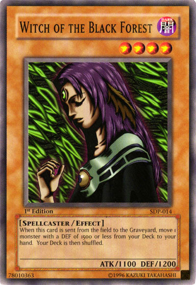 Witch of the Black Forest [SDP-014] Common Yu-Gi-Oh!