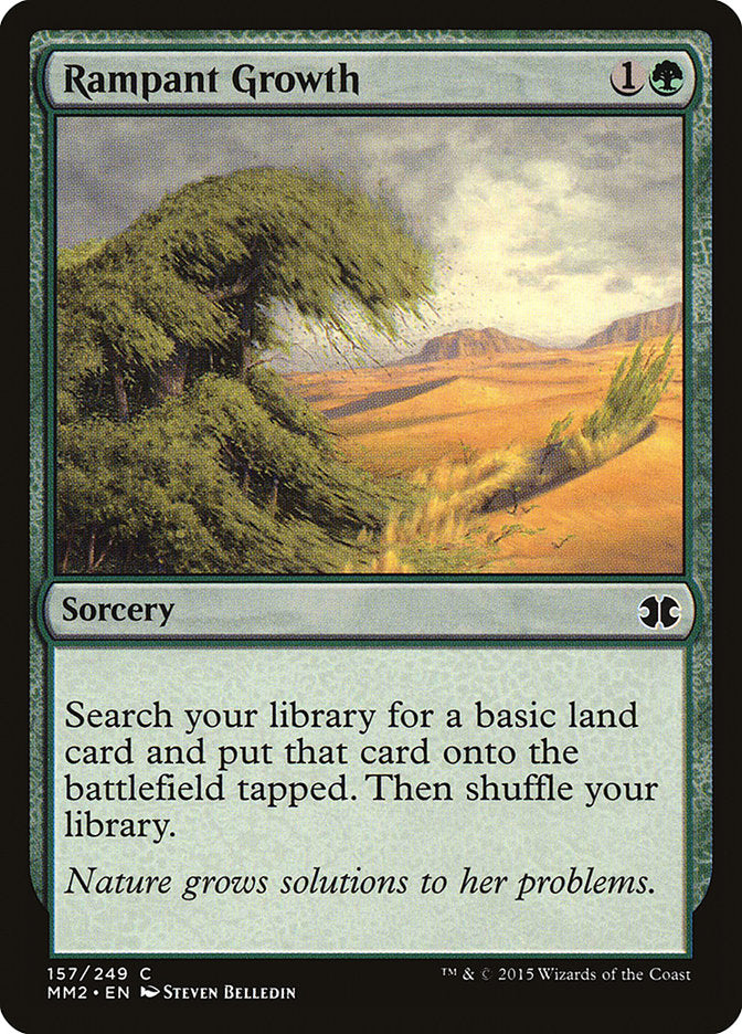 Rampant Growth [Modern Masters 2015] Magic: The Gathering