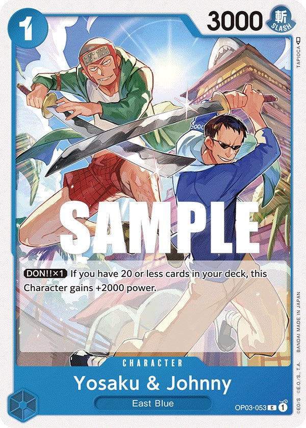 Yosaku & Johnny [Pillars of Strength] Bandai