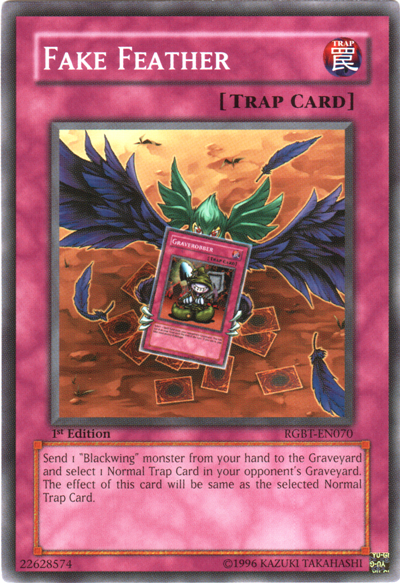 Fake Feather [RGBT-EN070] Common Yu-Gi-Oh!
