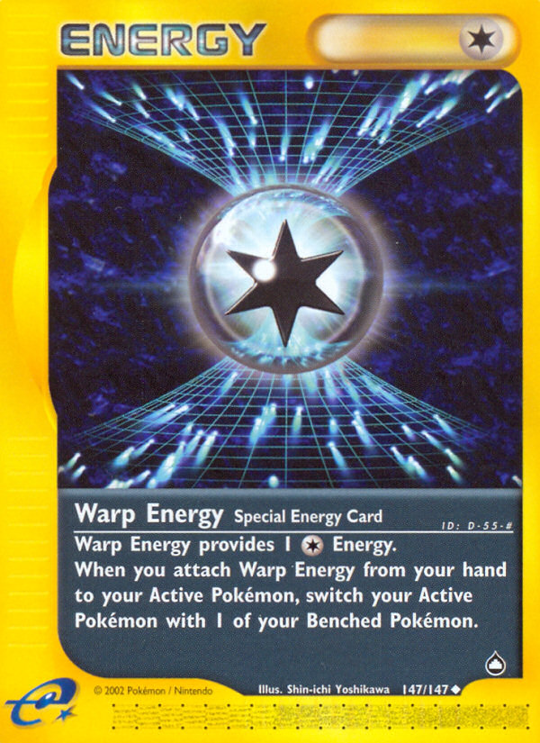 Warp Energy (147/147) [Aquapolis] Pokémon