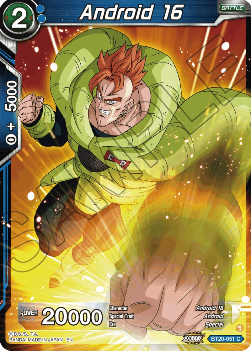 Android 16 (BT20-051) [Power Absorbed] Dragon Ball Super