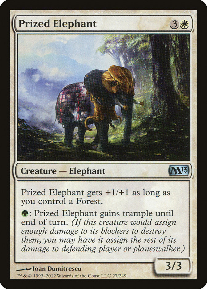 Prized Elephant [Magic 2013] Magic: The Gathering