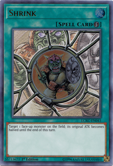 Shrink [LCKC-EN043] Ultra Rare Yu-Gi-Oh!