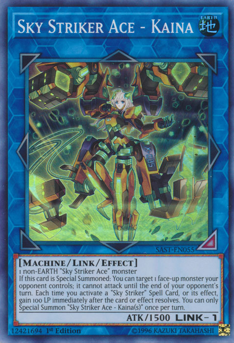 Sky Striker Ace - Kaina [SAST-EN055] Super Rare Yu-Gi-Oh!