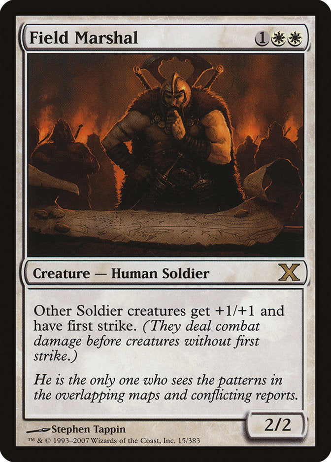 Field Marshal [Tenth Edition] Magic: The Gathering