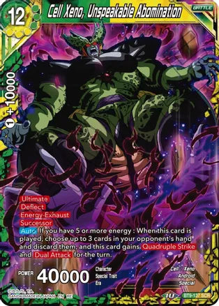 Cell Xeno, Unspeakable Abomination (BT9-137) [Mythic Booster] Dragon Ball Super