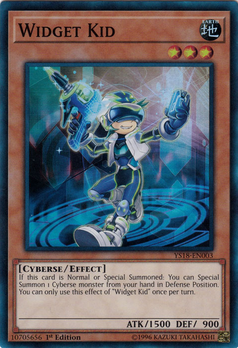 Widget Kid [YS18-EN003] Super Rare Yu-Gi-Oh!