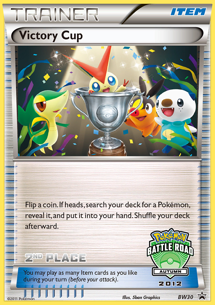 Victory Cup (BW30) (2nd - Autumn 2012) [Black & White: Black Star Promos] Pokémon
