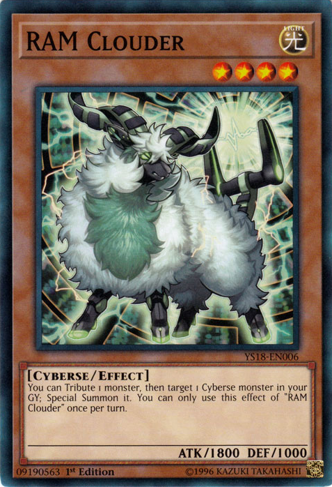 RAM Clouder [YS18-EN006] Common Yu-Gi-Oh!