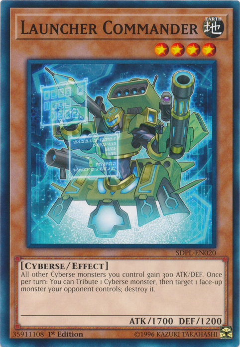 Launcher Commander [SDPL-EN020] Common Yu-Gi-Oh!