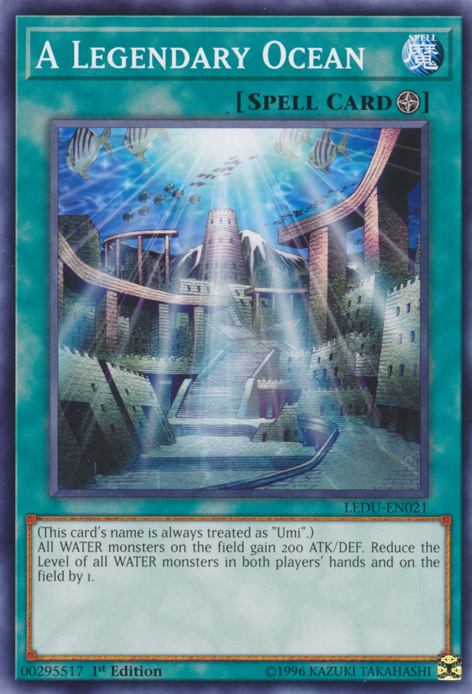 A Legendary Ocean [LEDU-EN021] Common Yu-Gi-Oh!