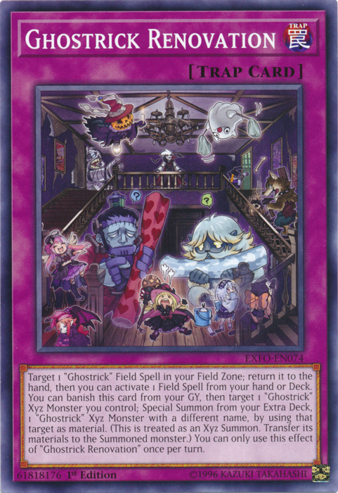 Ghostrick Renovation [EXFO-EN074] Common Yu-Gi-Oh!