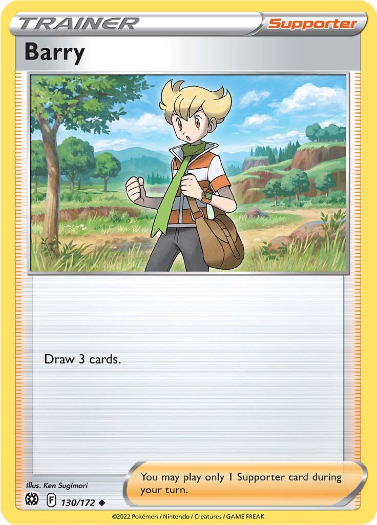 Barry (130/172) [Sword & Shield: Brilliant Stars] Pokémon