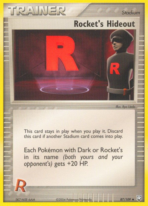 Rocket's Hideout (87/109) [EX: Team Rocket Returns] Pokémon