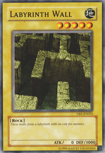 Labyrinth Wall [DB1-EN035] Common Yu-Gi-Oh!