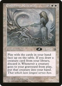 Enduring Renewal (4th Place) (Oversized) [Oversize Cards] Magic: The Gathering