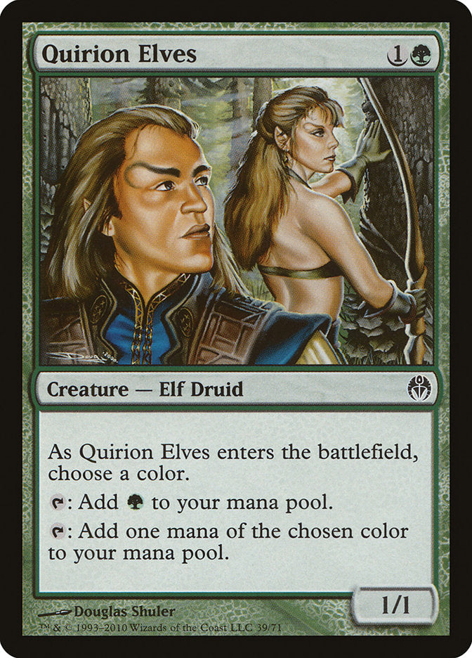 Quirion Elves [Duel Decks: Phyrexia vs. the Coalition] Magic: The Gathering