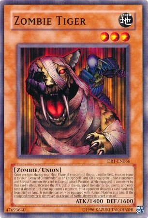 Zombie Tiger [DR1-EN066] Common Yu-Gi-Oh!