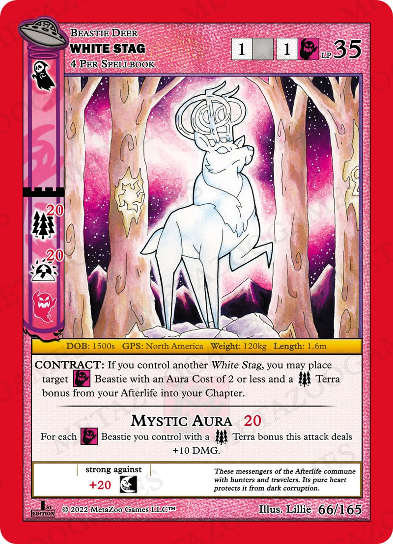 White Stag [Cryptid Nation: UFO First Edition] Metazoo