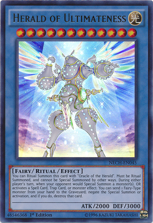 Herald of Ultimateness [NECH-EN045] Ultra Rare Yu-Gi-Oh!