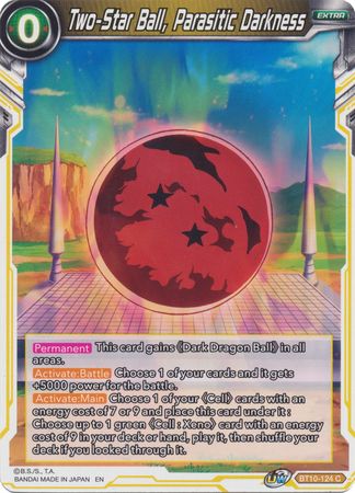 Two-Star Ball, Parasitic Darkness (BT10-124) [Rise of the Unison Warrior] Dragon Ball Super