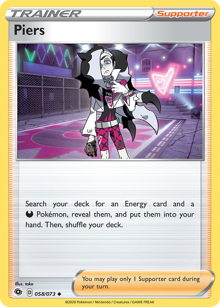 Piers (058/073) [Sword & Shield: Champion's Path] Pokémon