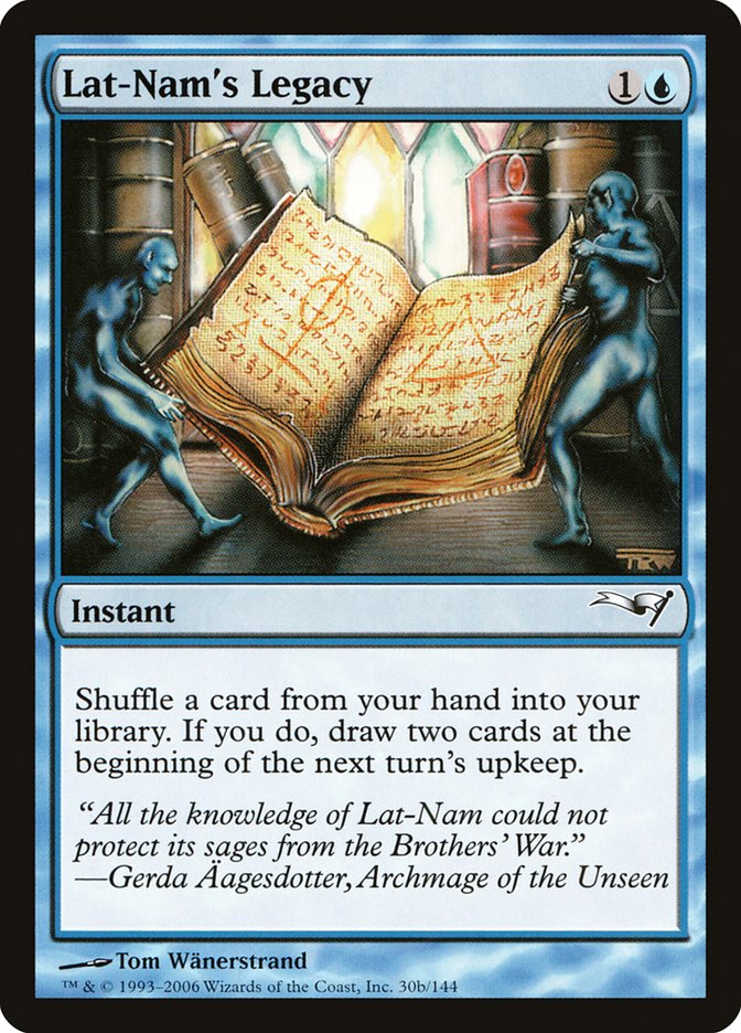 Lat-Nam's Legacy [Coldsnap Theme Decks] Magic: The Gathering