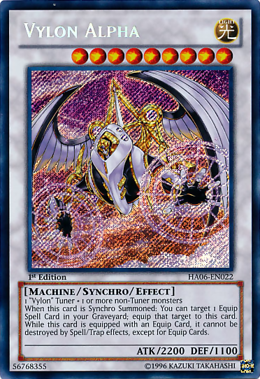 Vylon Alpha [HA06-EN022] Secret Rare Yu-Gi-Oh!