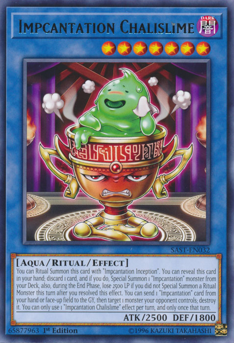 Impcantation Chalislime [SAST-EN032] Rare Yu-Gi-Oh!