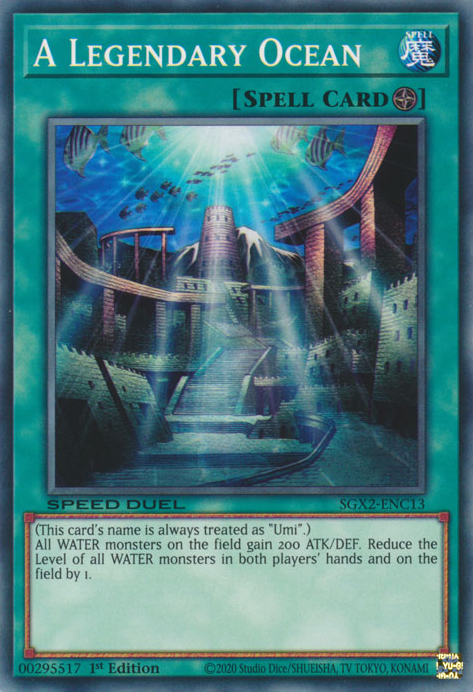 A Legendary Ocean [SGX2-ENC13] Common Yu-Gi-Oh!