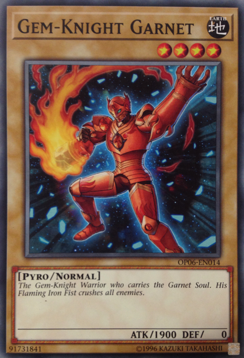 Gem-Knight Garnet [OP06-EN014] Common Yu-Gi-Oh!