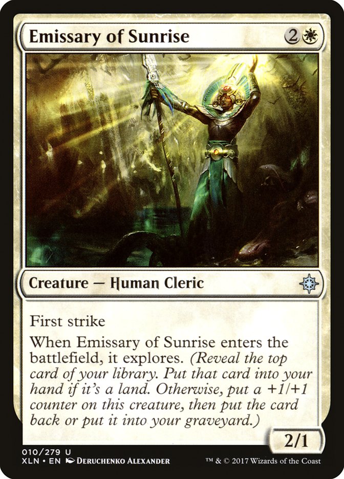 Emissary of Sunrise [Ixalan] Magic: The Gathering